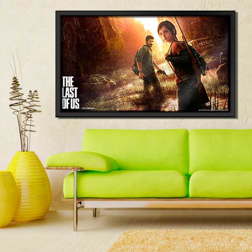 Quadro Decorativo - The last of us poster